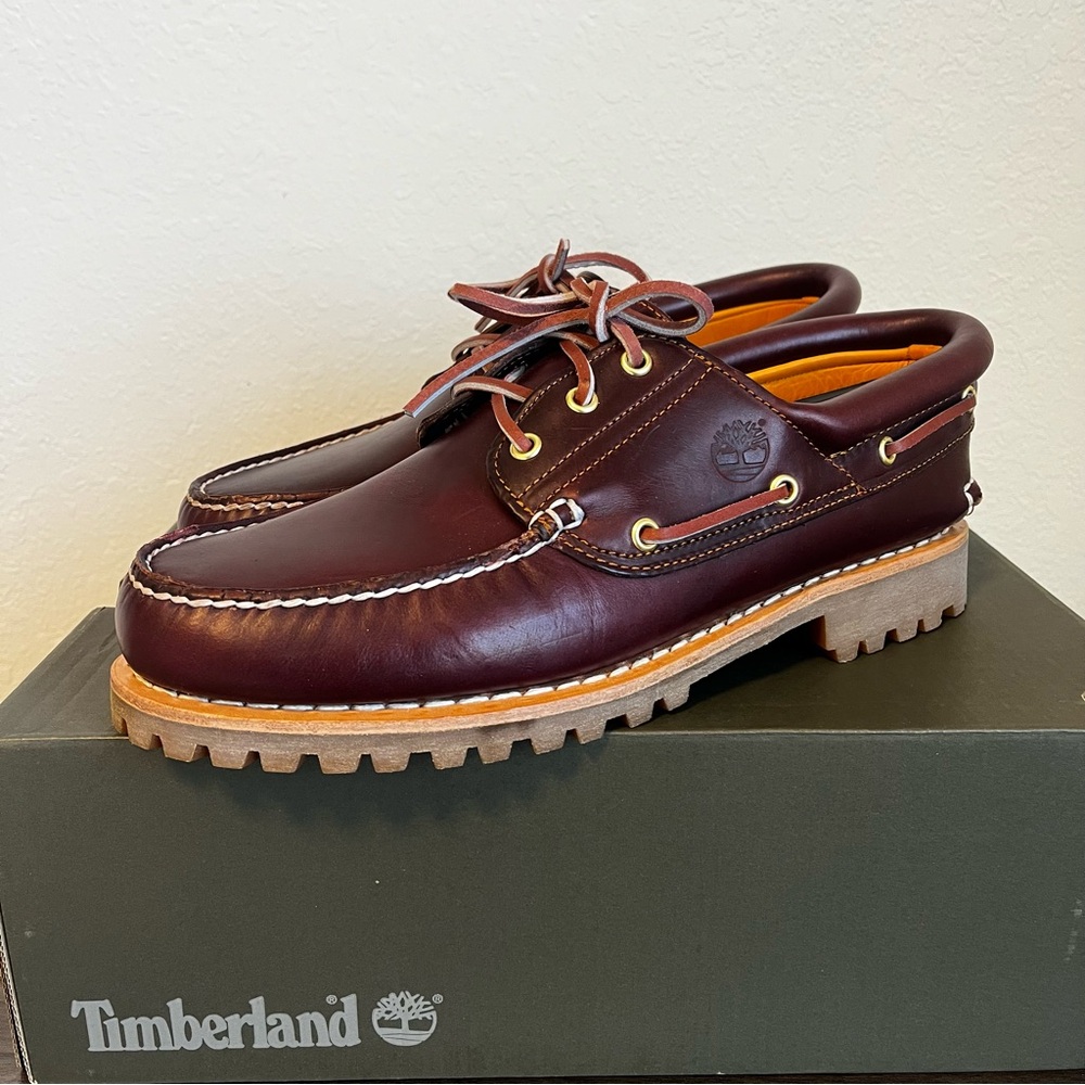 Timberland 3 Eye Lug Boat Shoe Men’s Size 11